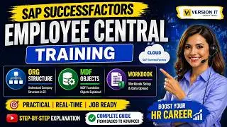 SAP SuccessFactors Employee Central Training | Org Structure, MDF Objects & Workbook!