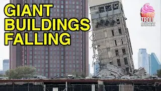 Giant Buildings Fall Is So Satisfying