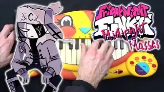 HOW TO PLAY ZAVODILA FRIDAY NIGHT FUNKIN VERY EASY ON A CAT PIANO
