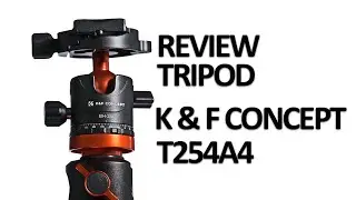 Unboxing Dan Review Tripod K&F Concept T254A4 - Bisa Berubah Bentuk