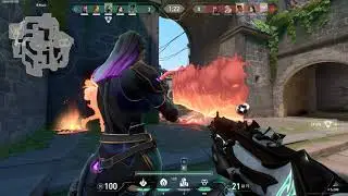Valorant | Viper post plant clutch