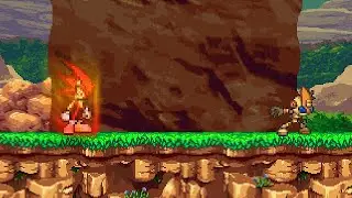 SSF2 Mod Battle: Fleetway Fire Sonic Vs Ermerl