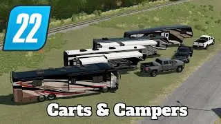 FS22 Mod Spotlight - Carts & Campers!
