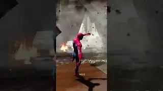 Homecoming spiderman's parkour🕷️💥#shorts