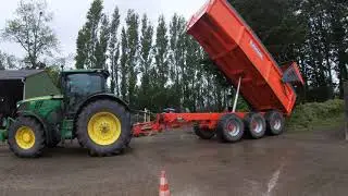 Andainage et ensilage d'herbe 2021