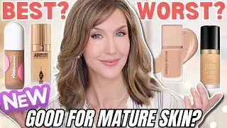 Best & Worst NEW Foundations for Mature Skin | 2025 Foundation Roundup