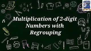 Understand multiplication 2 digit number with regrouping Class 2  #multiplication #easytounderstand