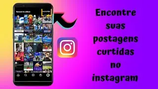 Como ver postagens curtidas no instagram  Como ver sua primeira postagem curtida no Instagram  2022