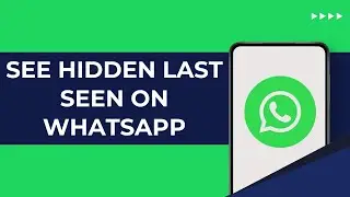 How To See Last Seen On WhatsApp Even if Hidden | Check Last Seen On WhatsApp If it's Hidden