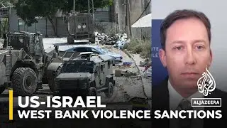 US announces sanctions on Israeli settlers over West Bank violence