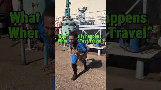 What actually happens when you Fast Travel #fallout #shorts
