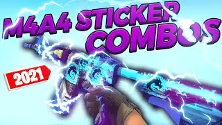 M4A4 STICKERS COMBOS (2021) - CS:GO