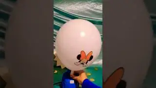 MINNIE MOUSE INFLATION AND DEFLATION!!!