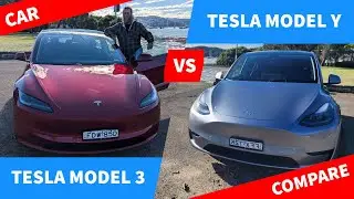 Tesla Model 3 vs Model Y 2024 Australia - Tesla Test for Peformance