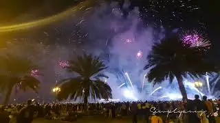 New Year 2023 Fireworks at Al Majaz, Sharjah | Exploring UAE