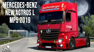 ETS2 1.49 MODS ★ LKW Tuning ▶️ Mercedes-Benz New Actros L MP5 2019 [Basteln mit Maximus]