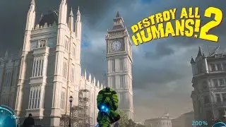 HOW BIG ARE THE MAPS in Destroy All Humans 2? Run Across the Maps