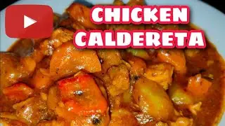 CHICKEN CALDERETA