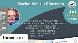 Prezentare de carte Marian Valeriu Găureanu la Muzeul Brăilei