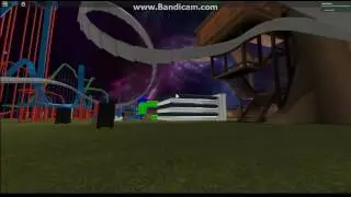 Играем в robloks на парке атракционов летсплей