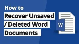 Text Recovery Converter: How to Recover an Unsaved/Deleted Word Document
