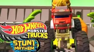 NEW HOT WHEELS MONSTER TRUCKS VIDEO GAME COMING OUT SOON! 🤯 | HWMT Stunt Mayhem Trailer!