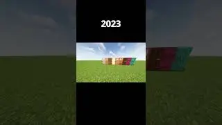Старый minecraft vs новый minecraft 