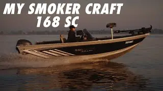 My New Smoker Craft Adventurer 168 SC!