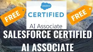 FREE ! Certification EXAM ! Salesforce Certified AI Associate ! Salesforce ! Gopal Salesforce !