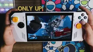 ONLY UP! on the ROG ALLY (The Impossible climbing game)
