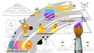 Colouring | Hey Duggee | Characters From A-Z | PT3 | Print and Colour with Me!