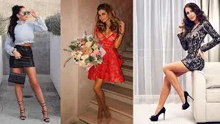 High Heel Fashion -Fashion Dress Curvy Women Outfits Ideas#19