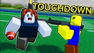 I Scripted Football but with GUNS in Roblox...