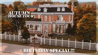 Autumn Sims 4 House Tour // Birthday Special 2023!!!