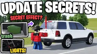 NEW GREENVILLE UPDATE SECRETS! (SECRET EFFECT?!) - Roblox Greenville