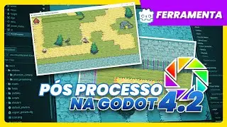 EFEITOS VISUAIS com 1 CLICK na Godot 4.2 | Godot 4 Tutorial