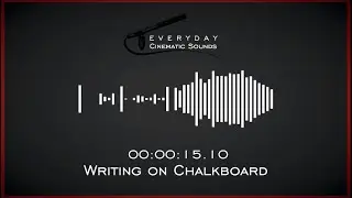 Writing on Chalkboard | HQ Sound Effects