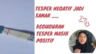 HASIL TESPEK SAMAR MUNCUL SETELAH DIBIARKAN LAMA? PENYEBAB TESPEK SAMAR