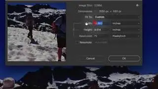 Adobe Photoshop | Image Size and Resolution