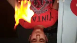 Палим спичичный домик