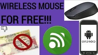 WIRELESS MOUSE FOR FREE!!!/ CONTROL YOUR WHOLE PC BY MOBILE / UNIFIED REMOTE FULL FOR FREE