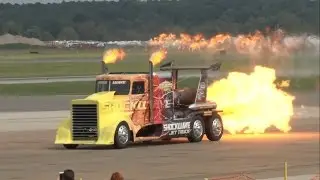 2016 NAS Oceana Airshow - Shockwave Jet Truck