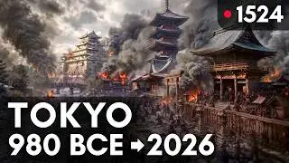 Evolution of Tokyo | Fixed-Camera Timelapse: 3000 Years of The Kanto Plain