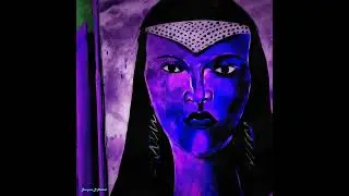 Beautiful Ethiopia in painting 9 Omo people 200 frames © Jacques Louis Hamel, 2024