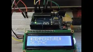 TEMPERATURE SENSOR USING ARDUINO