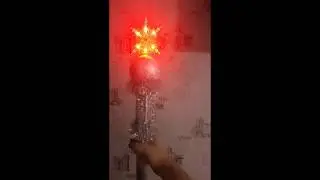 Светодиодный посох Деда Мороза v2 не разборный