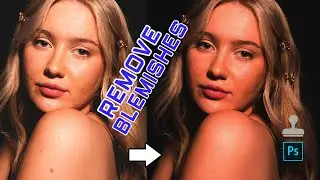 How to remove acne, pimples with the Clone Stamp Tool :Photoshop tutorial