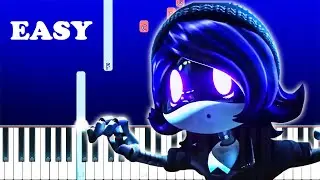 Murder Drones - Ending Credits Song (EASY  Beginner Piano Tutorial)