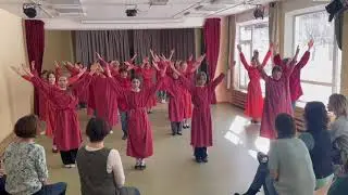 Открытый урок 6«а» и 6«б» по эвритмии 20.03.2024