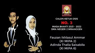 Pemilihan Ketua OSIS Paslon No 3